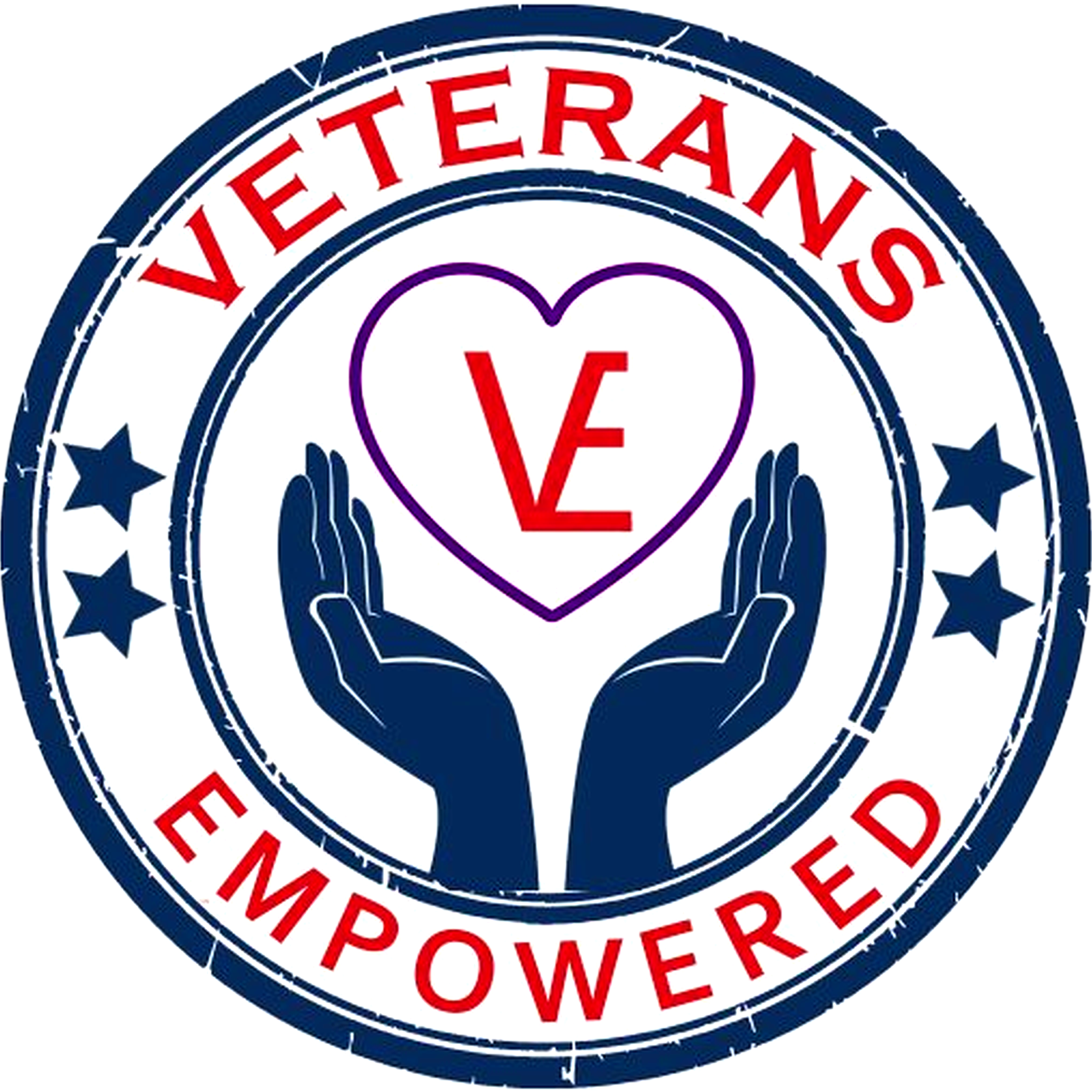 veterans logo perfect round transparent